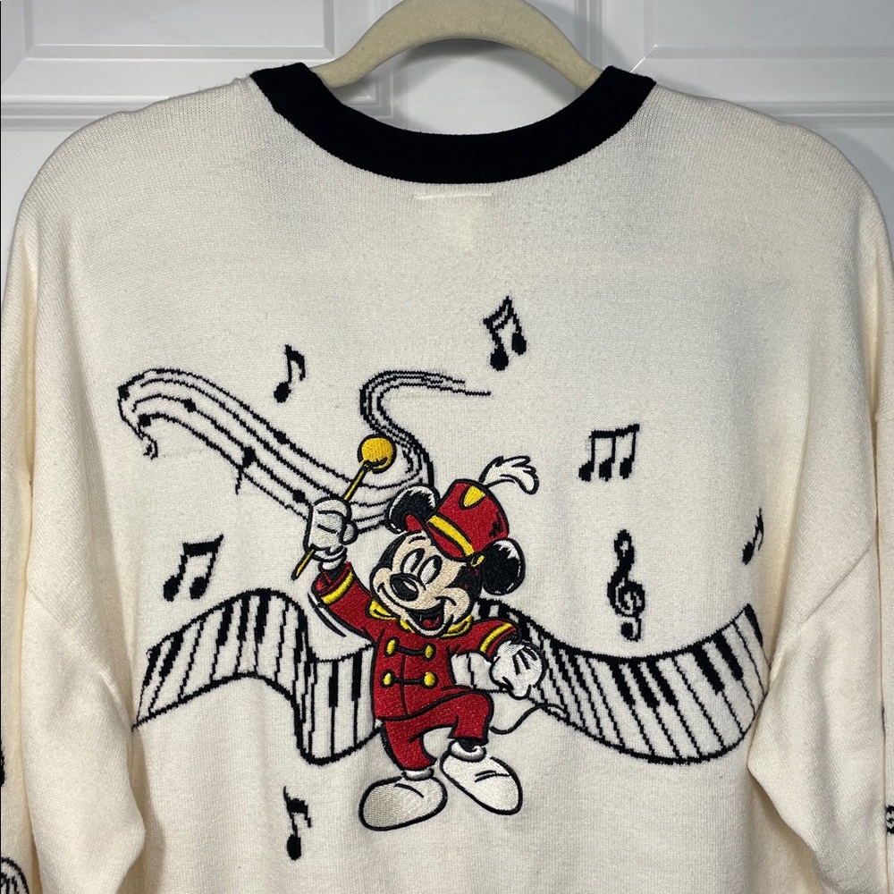 Disney 100 Musical Characters Cardigan Sx XL BoxLunch Exclusive V-neck Button Up - Picture 9 of 17